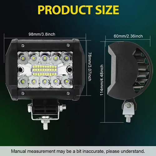 Luces Leds Accesorios Autos, Camionetas, Barcos. Pack X 2