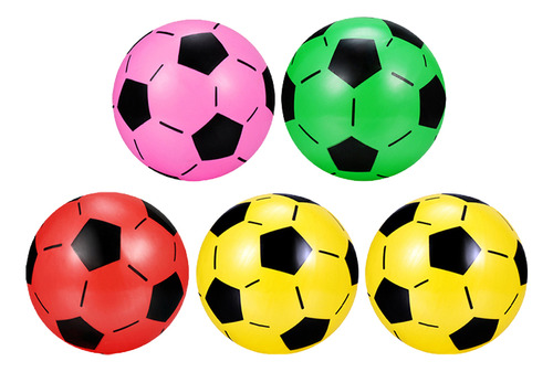 Balones De Fútbol Surtidos, 5 Unidades