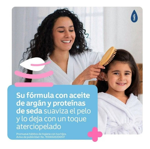 Shampoo Infantil Johnson's Gotas De Brillo 1 Litro Bebes