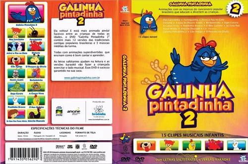 Coleção Desenho Infantil Galinha Pintadinha 6 Em 1