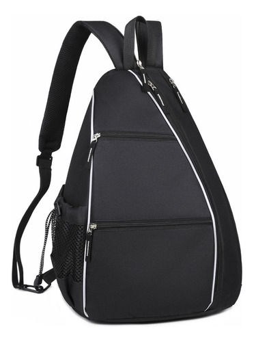 Mochila De Tenis Con Cierre De Cremallera Informal Y