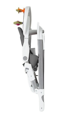 Silla De Comer Plus Carestino Plegable Gris Estampado