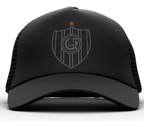 Gorra Trucker Futbol Club Chacarita Juniors Escudo Plateado 