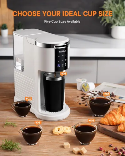 Cafetera 3 En 1 Para Cápsulas Y Café Molido 40 Oz