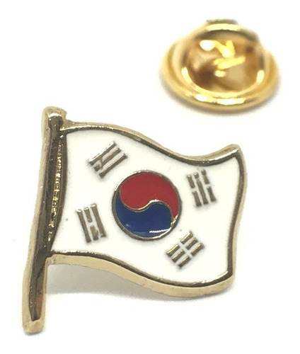 Pin Bandera Corea