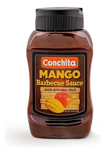 Salsa Bbq De Mango 397 Gramos Ideal Para Asar Y Marinar