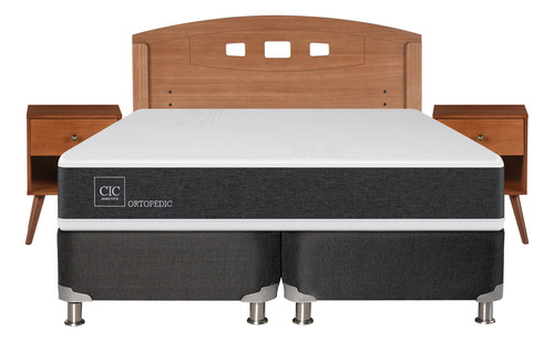 Box Spring Ortopedic 2 Plazas + Set Gales