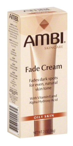 Ambi Fade Cream Crema Aclarante Para Paño Piel Grasa (56gr)