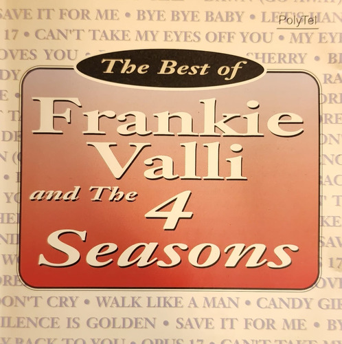 Cd Frankie Valli And The 4 Seasons - Importado