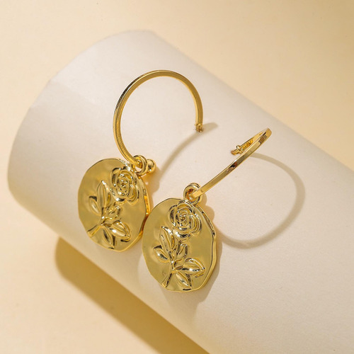 Juego De Pendientes W De Acero Inoxidable Con Circonitas, 1
