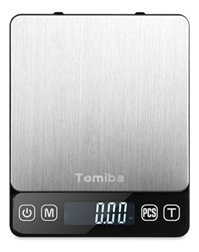 Báscula De Bolsillo Digital Táctil 0.01oz - Tomiba 3000g Bás