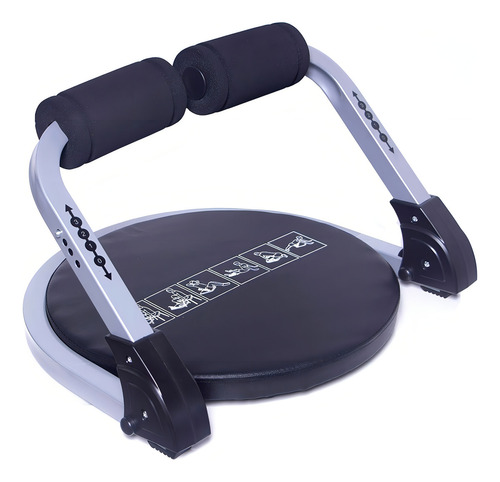 Ab Rocket Aparato Abdomen Ejercitador Tonifica Abdominales Color Negro