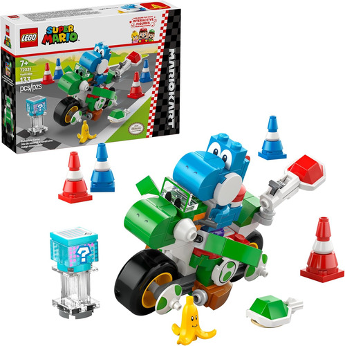 Lego Super Mario Kart Yoshi Bike Para Niños +7 Años