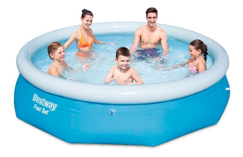 Imagen 5 de 7 de Combo Pileta Inflable Bestway 57009 + Tapiz De Suelo Pce