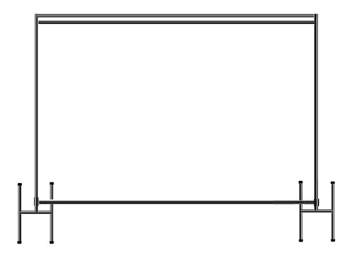 Estrutura Suporte Regulável P/banner Duplo 3x3 Fechado