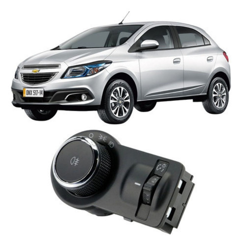 Interruptor Chave Farol P/ Gm Onix Prisma 2015-2017