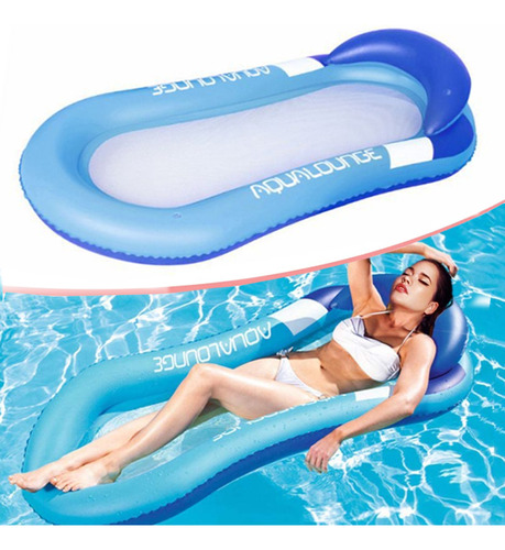 Colchón Reclinable Inflable Para Cama Flotante, Sillón De Pi