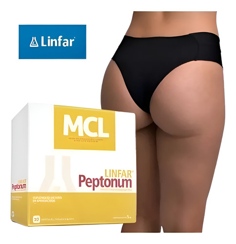 Peptona Músculo Gluteos Abdomen Piernas Brazo Pack X3 Linfar
