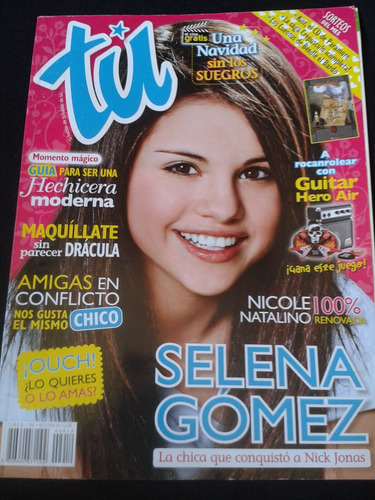 Revista Tu Diciembre 2008 Selena Gomez