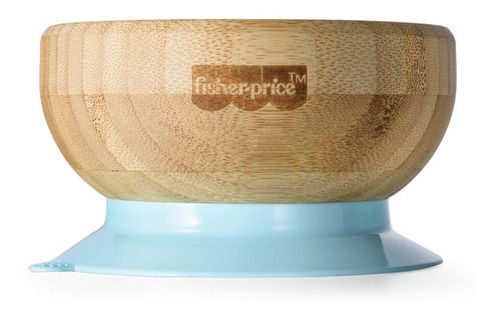 Tigela Com Ventosa Bam N Boo 6+m Azul Fisher Price - Bb1168