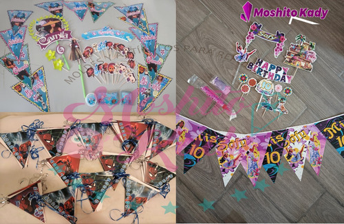 Kit Fiesta Temática A Elegir Envío Gratis