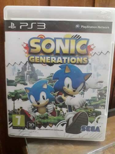 Sonic Generations - Fisico - Usado - Ps3