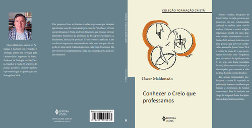 Conhecer o Creio que professamos, de Maldonado, Oscar. Formação Cristã Editorial Editora Vozes Ltda., capa mole em português, 2021