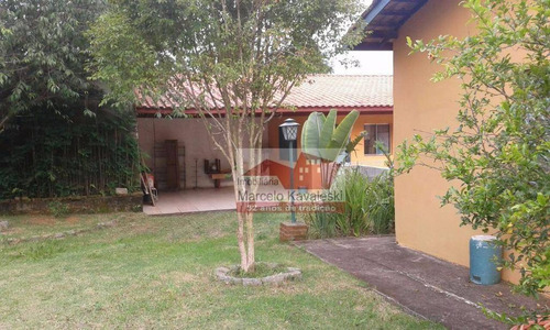Chácara Com 3 Dormitórios À Venda, 1200 M² Por R$ 450.000,00 - Bairro Do Carmo (canguera) - São Roque/sp - Ch0001