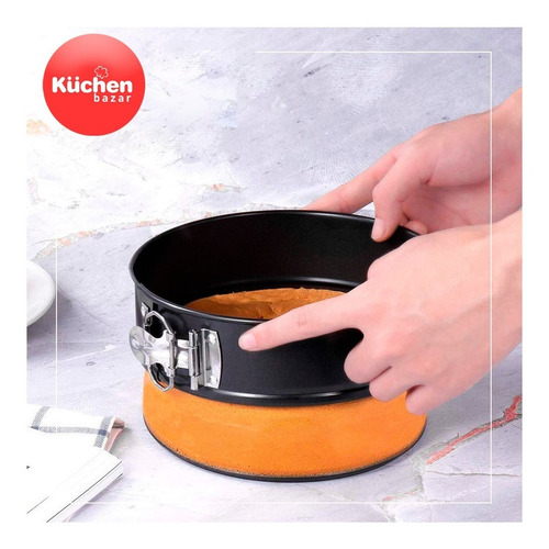 Imagen 7 de 9 de Tortera Desmontable Antiadherente Pyrex Horno 25 Cm Cuotas