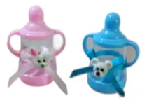 Comprar Mamaderas Acrílico Para Baby Shower, Nacimiento O Bautismo 