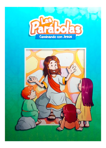 Revista Para Niños Colorea Las Parábolas Caminando Con Jesús