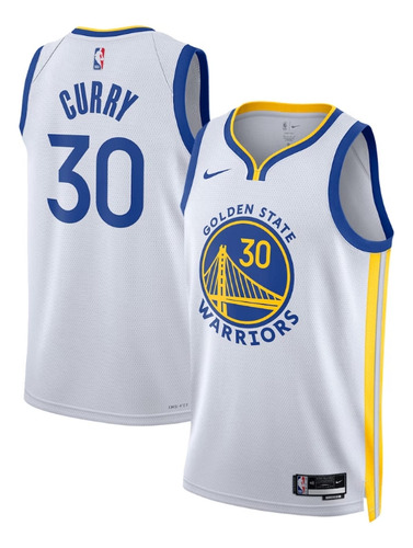 Jersey Basquetbol Stephen Curry Golden State Warriors Blanco