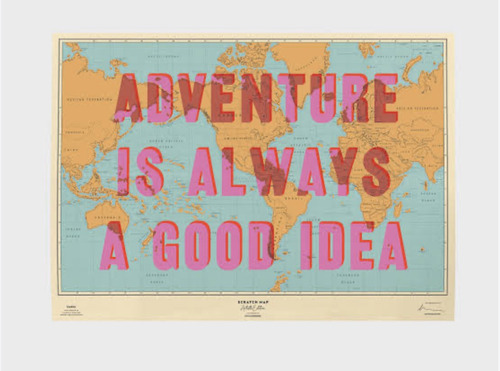 Scratch Map World Map - Adventure Is Always A Good Idea