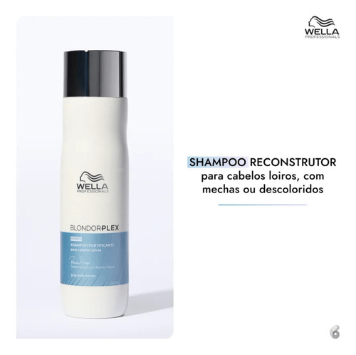 Wella Blondorplex Shampoo 250ml
