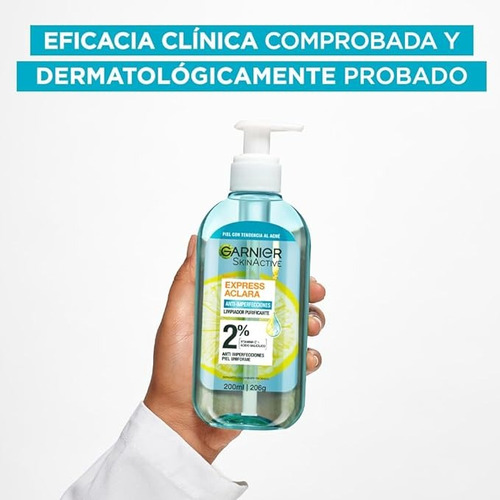 Kit Garnier Express Aclara Desmaquillante 200ml + Sérum 30ml