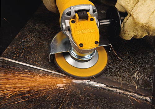 Amoladora Angular 115mm 900w Dewalt Dwe412 Dewalt Dwe4120-ar Color Amarillo Frecuencia 50 Hz