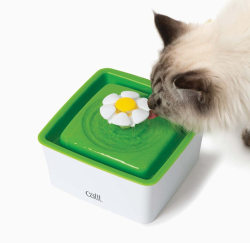 Bebedero Fuente Para Gatos Catit Mini Flower Fountain 1,5L