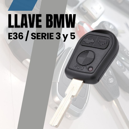 Llave Bmw E36 Serie 3 Y 5