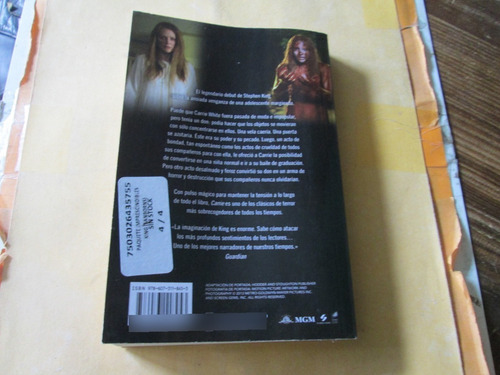 Carrie Stephen King Editorial Debolsillo (Usado)