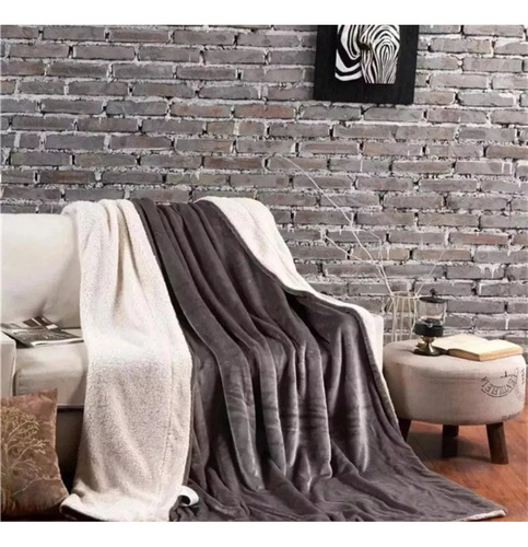 Frazada Polar Plush 2 Plazas Térmica Con Chiporro Premium