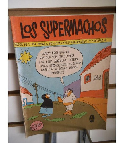 Comic Los Supermachos 166 Editorial Posada Vintage 