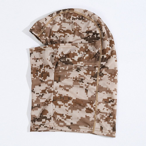 Pasamontaña Camuflado Táctico Multifuncional Caza Ciclismo
