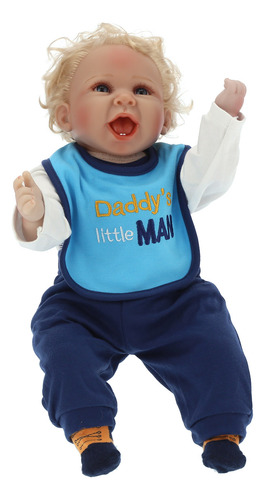 Muñeca Recién Nacida, 55 Cm, Realista, Regalo Para Niños, Bo