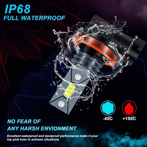 Para Mazda 3 5 6 Cx-5 Cx-9 14-17 Kit De Faros Led 9005 H11