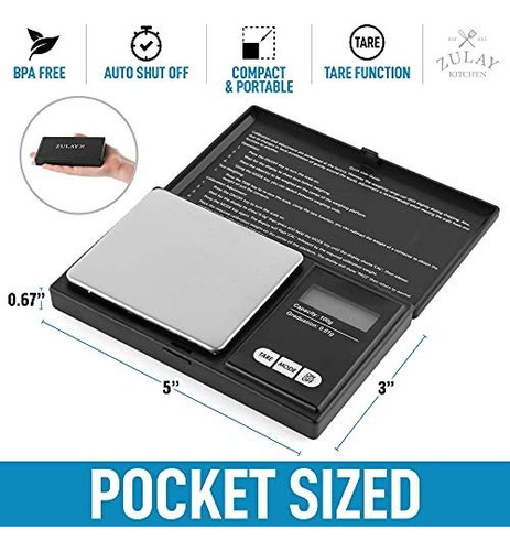 Balanza Digital De Gramos 0,01 G/100 G Balanza Para Joyería