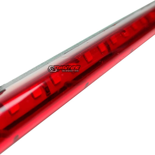 Imagem 4 de 7 de Lanterna Freio Break Light 16 Leds Vermelho Universal