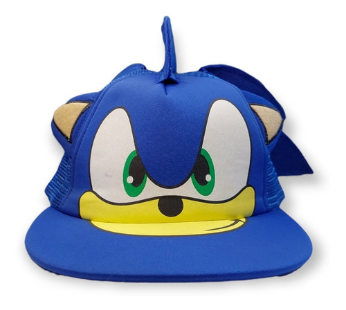 Gorro Sonic Con Orejas Y Púas - Enter Games