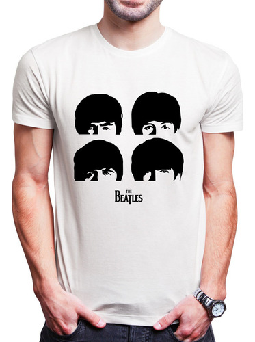 Polo Varon The Beatles Face (d0657 Boleto.store)