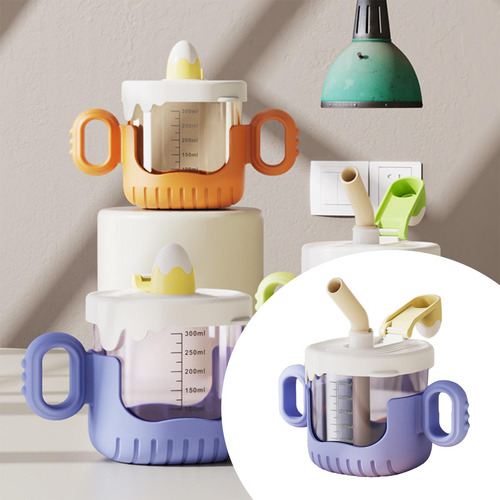 Taza Para Sorber, Taza De Entrenamiento Para Bebé, Violeta