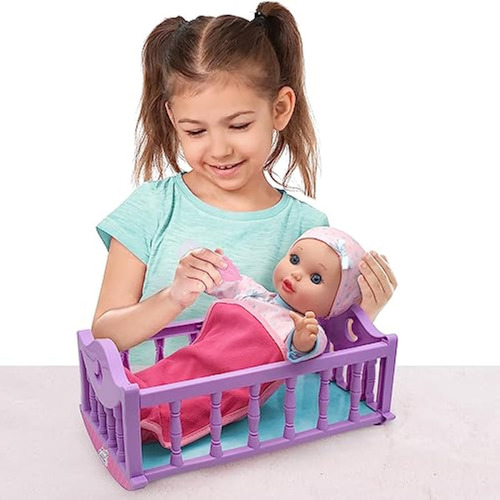Set De Juego New Adventures Crib Time Fun, Con 12 Muñecas